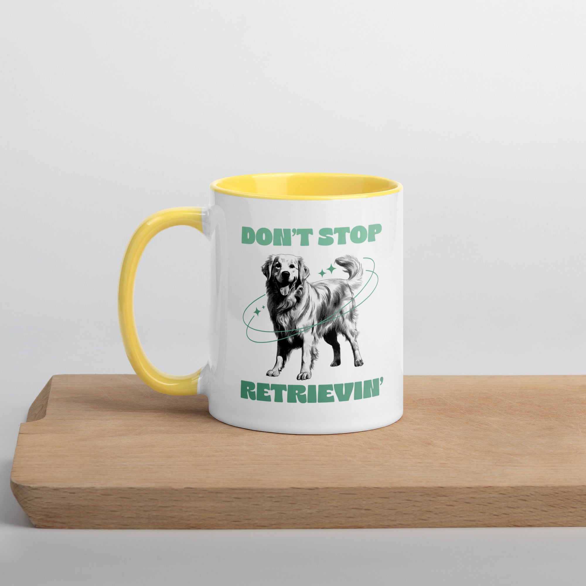 11oz Golden Retriever - Don't Stop Retrievin'