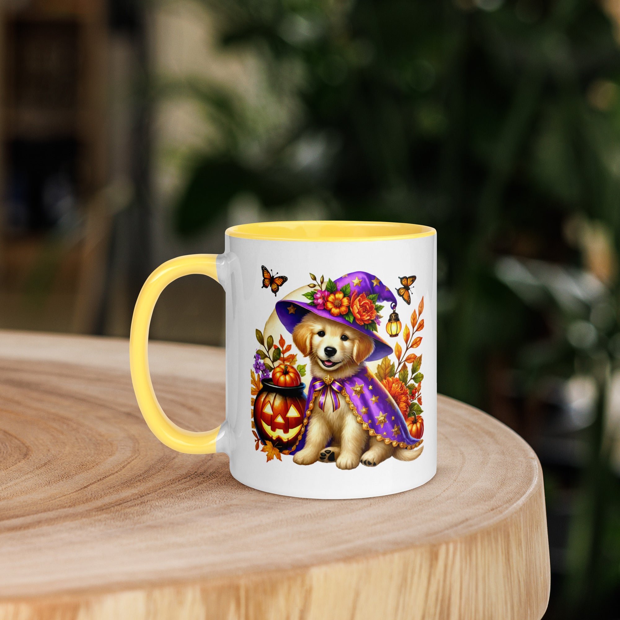 11oz Halloween Golden Retriever Mug #1