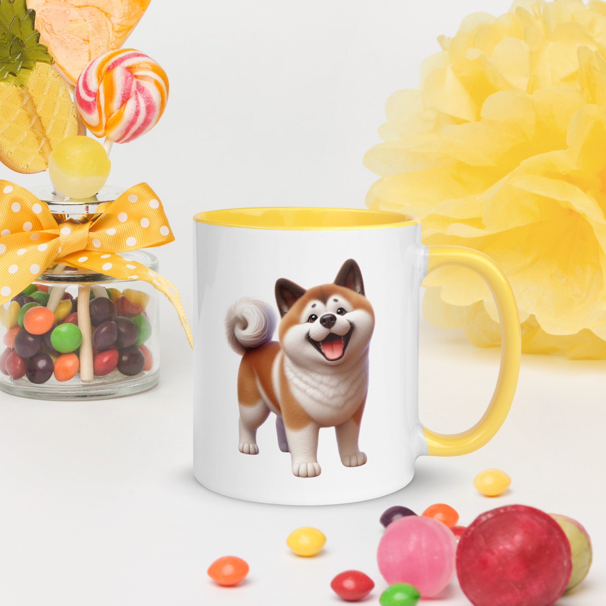 11oz Whimsical Akita Mug