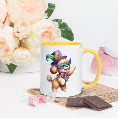 11oz Mardi Gras Poodle Mug