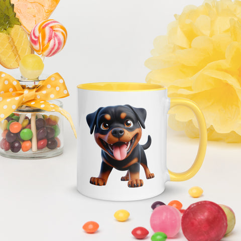 11oz Whimsical Rottweiler Mug