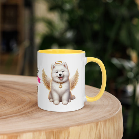 11oz Samoyed Angel - Always On My Mind Forever In My Heart