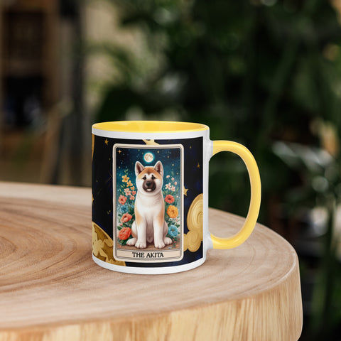 11oz Tarot Card Mug - The Akita