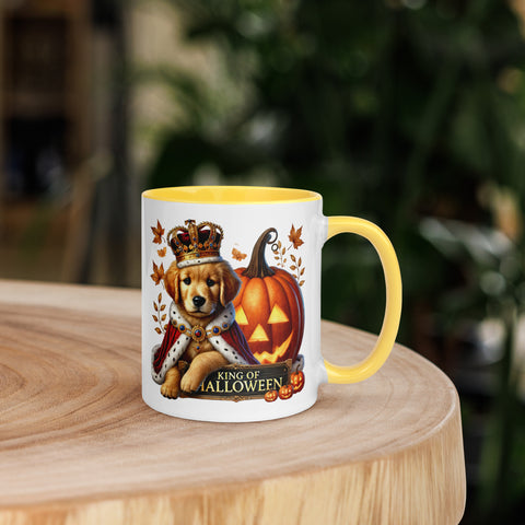 11oz Halloween Golden Retriever Mug #6