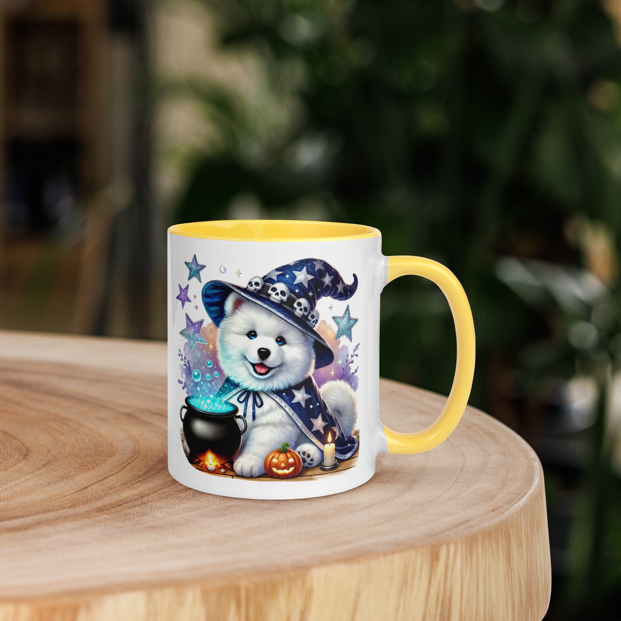 11oz Halloween Samoyed Mug #4